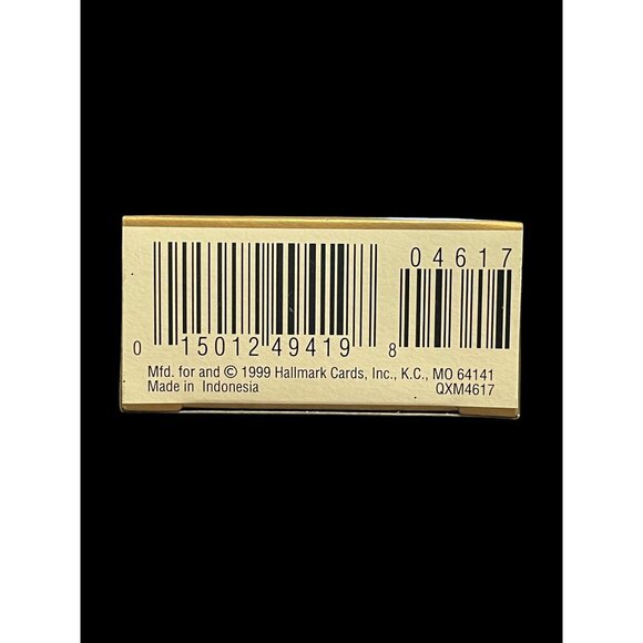 1999 Hallmark Keepsake Christmas Ornament Trusty Reindeer Noah's Ark Miniature - Picture 6 of 6